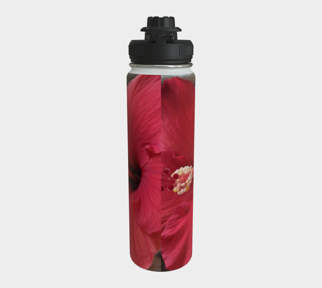 Hibiscus Bloom Water Bottle