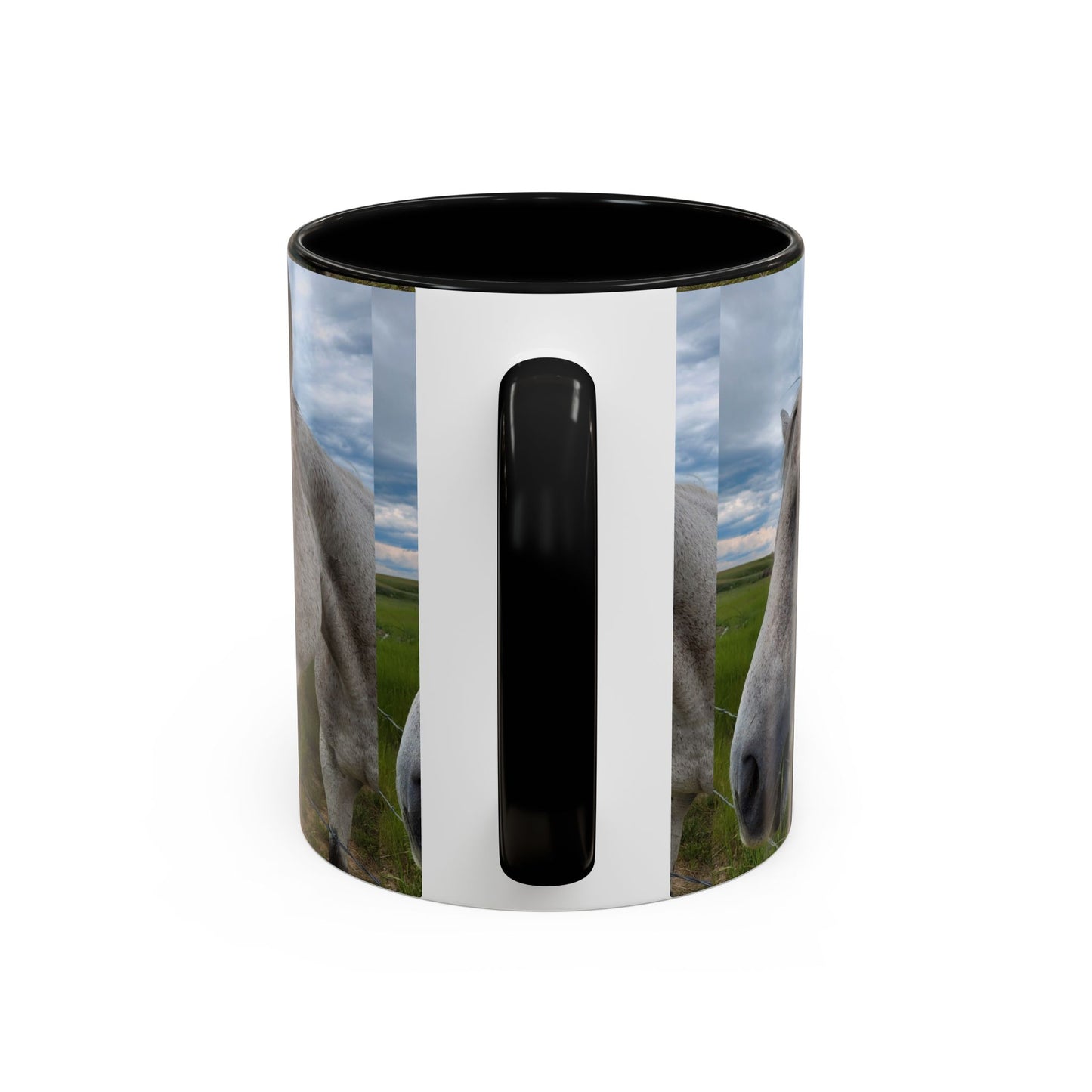 Majestic Horse Accent Coffee Mug - Perfect Gift for Animal Lovers