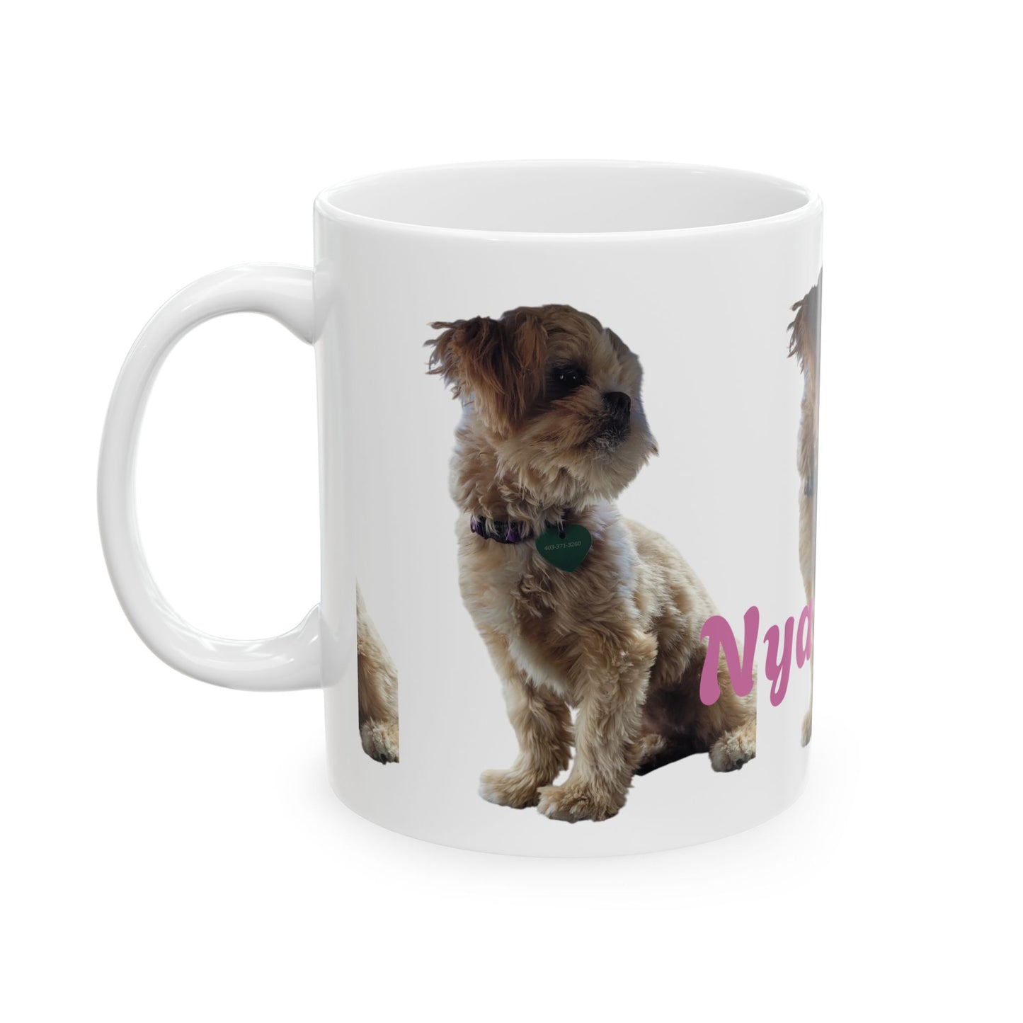 Personalized Dog Lover Ceramic Mug - 11oz & 15oz