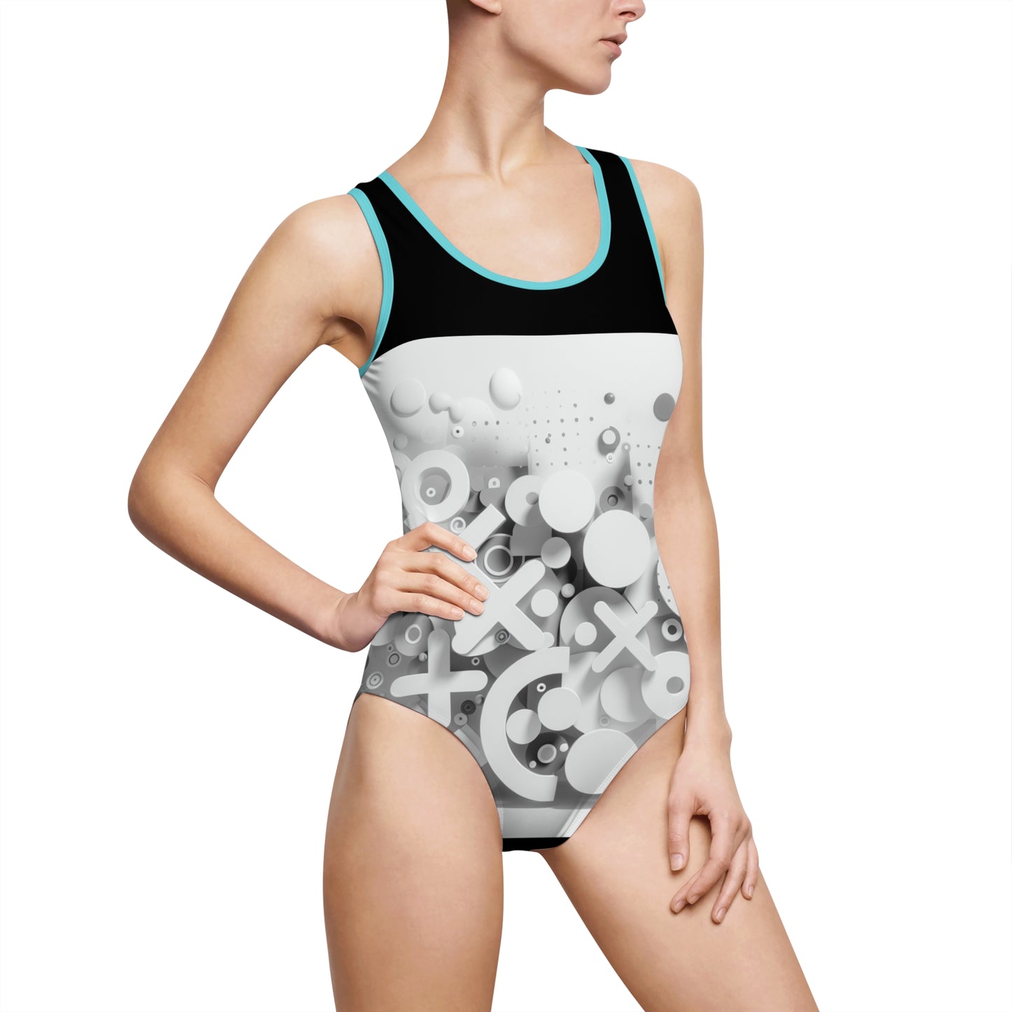 Trendy Women's Classic One-Piece Swimsuit