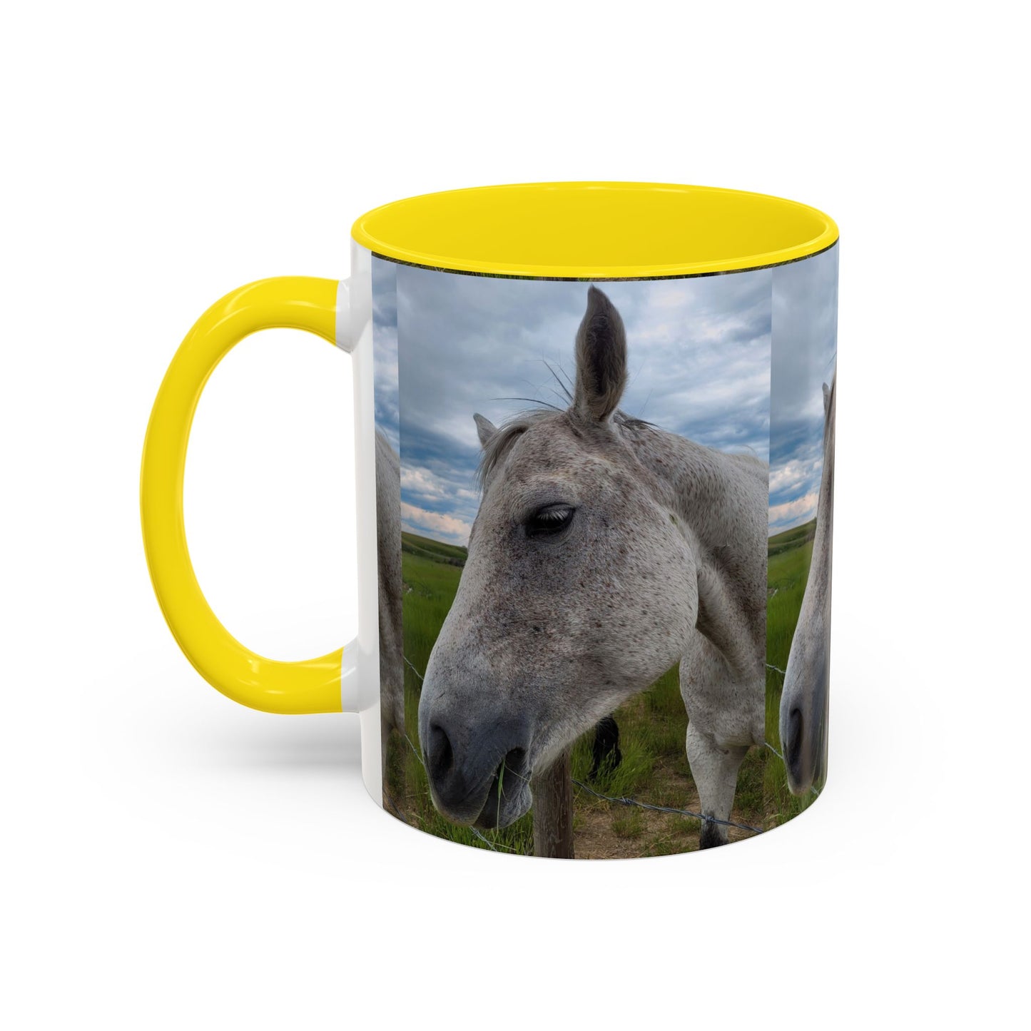 Majestic Horse Accent Coffee Mug - Perfect Gift for Animal Lovers