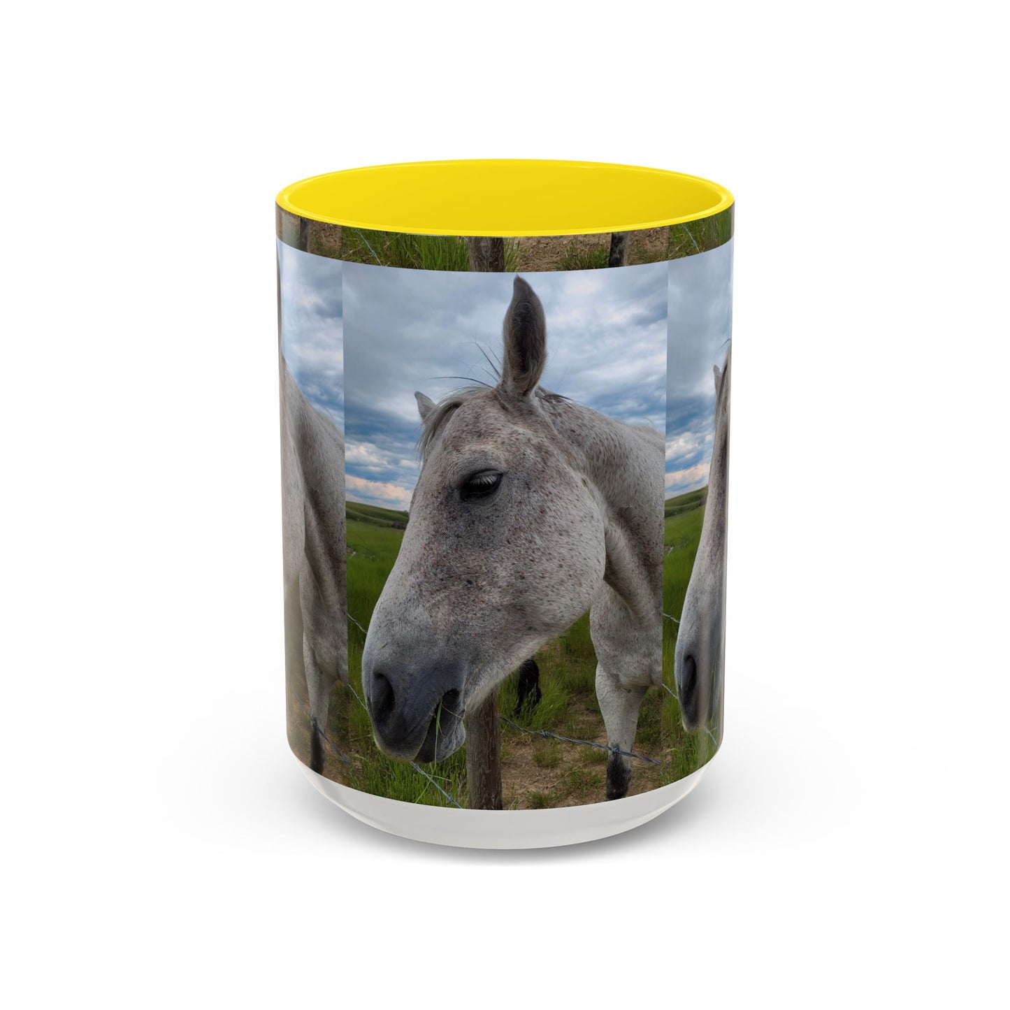 Majestic Horse Accent Coffee Mug - Perfect Gift for Animal Lovers