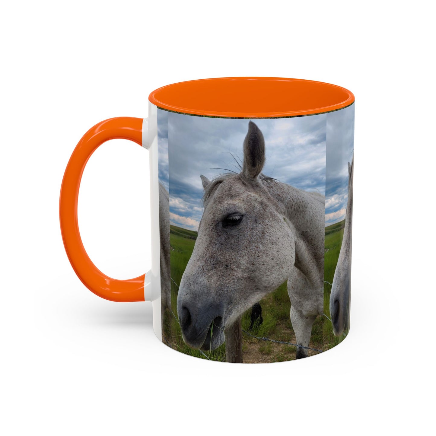 Majestic Horse Accent Coffee Mug - Perfect Gift for Animal Lovers