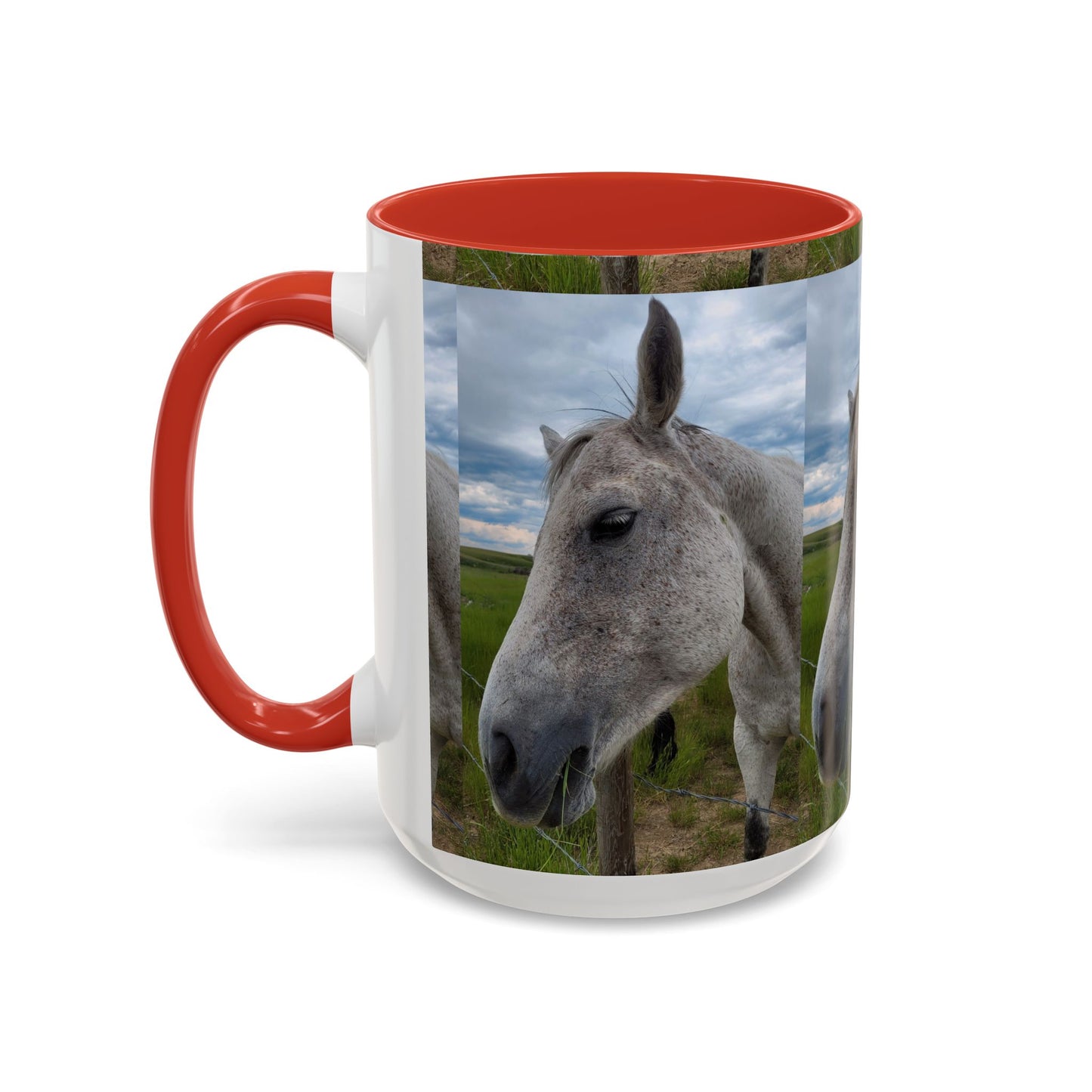 Majestic Horse Accent Coffee Mug - Perfect Gift for Animal Lovers
