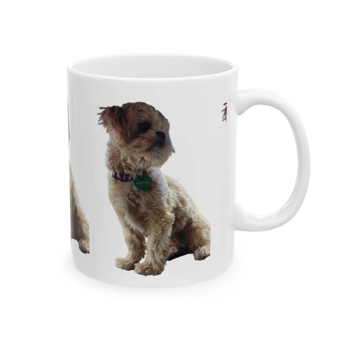 Personalized Dog Lover Ceramic Mug - 11oz & 15oz