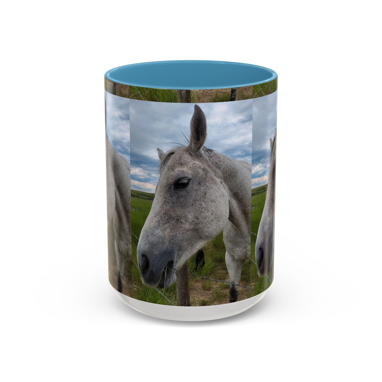 Majestic Horse Accent Coffee Mug - Perfect Gift for Animal Lovers