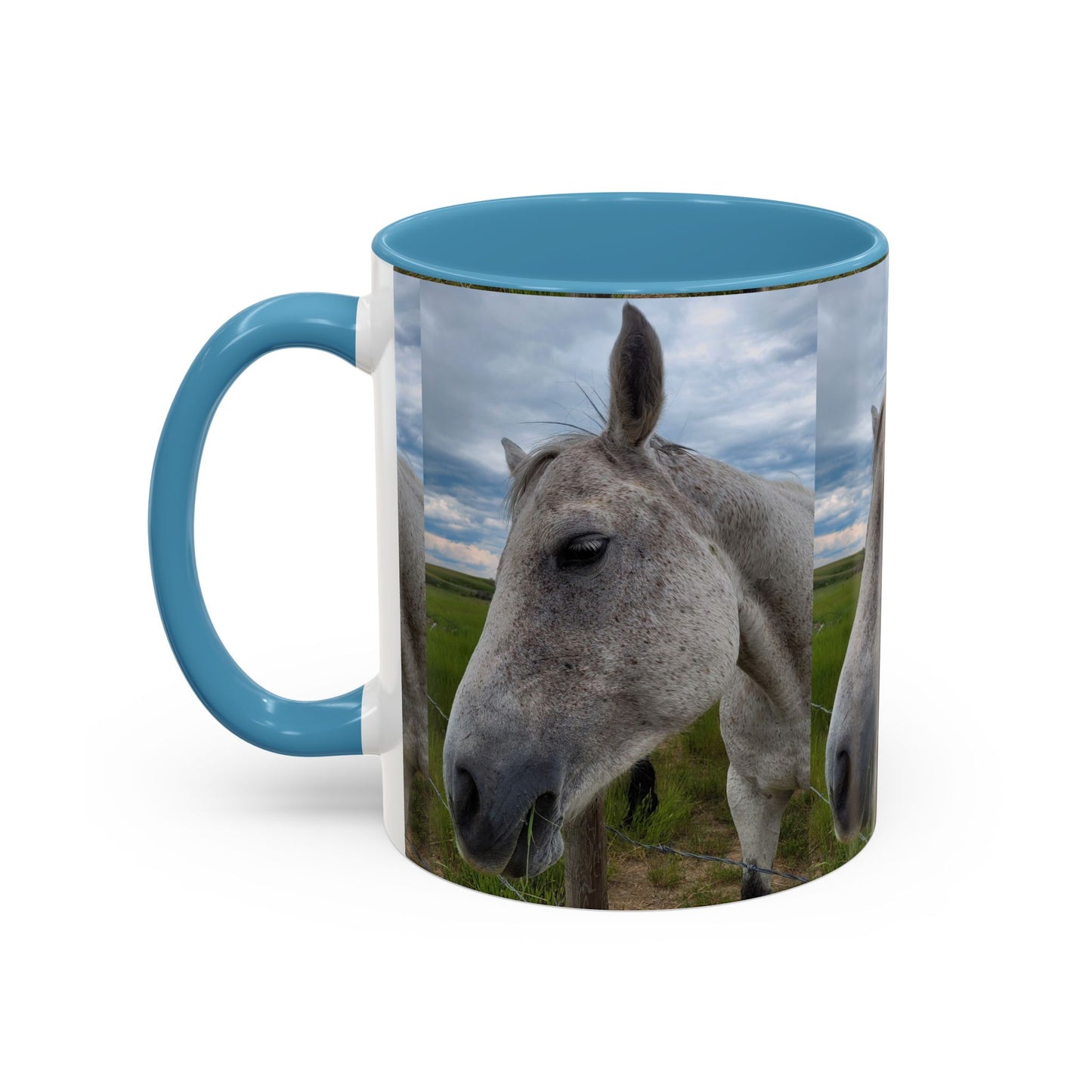 Majestic Horse Accent Coffee Mug - Perfect Gift for Animal Lovers