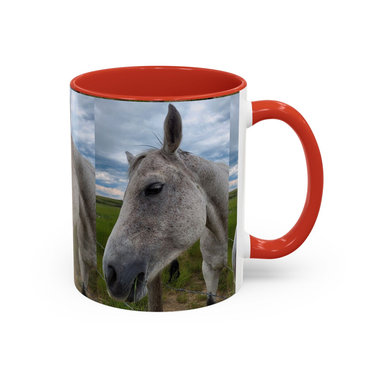 Majestic Horse Accent Coffee Mug - Perfect Gift for Animal Lovers