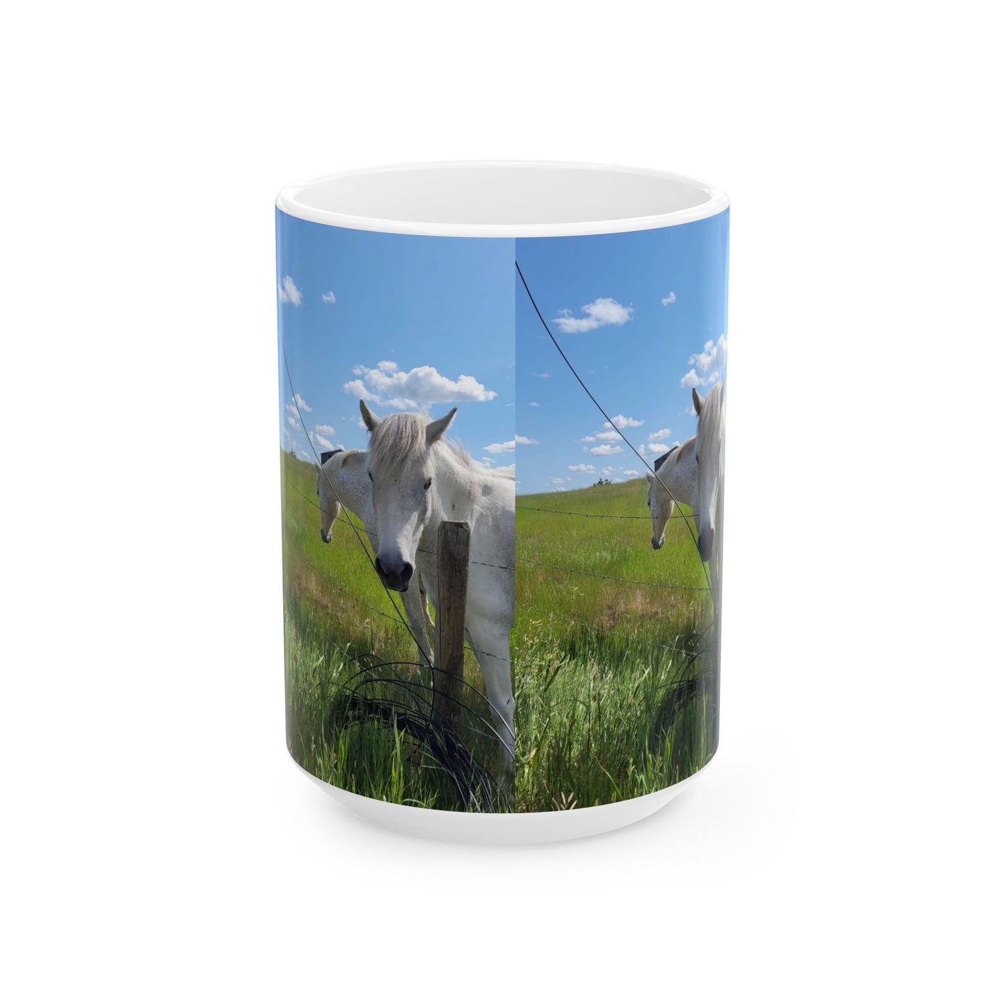 Majestic Horse Ceramic Mug - Perfect for Animal Lovers