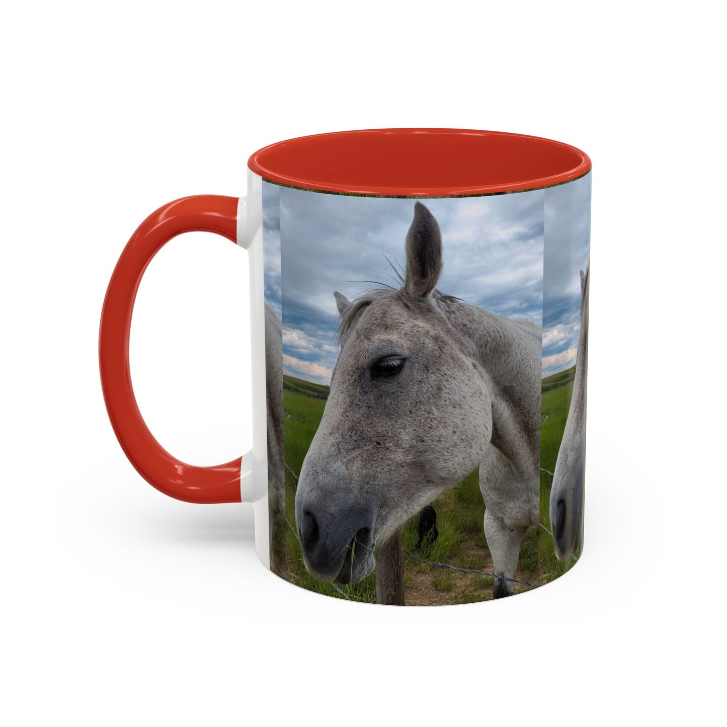 Majestic Horse Accent Coffee Mug - Perfect Gift for Animal Lovers