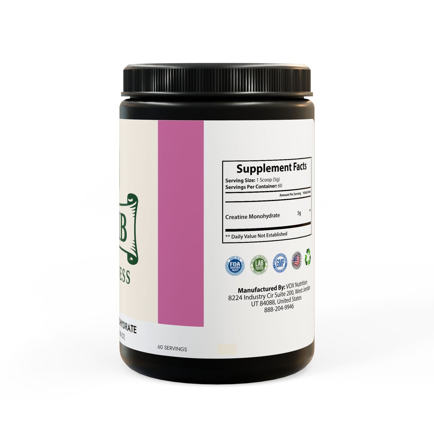 Creatine Monohydrate Supplement (300g, 10.58oz)