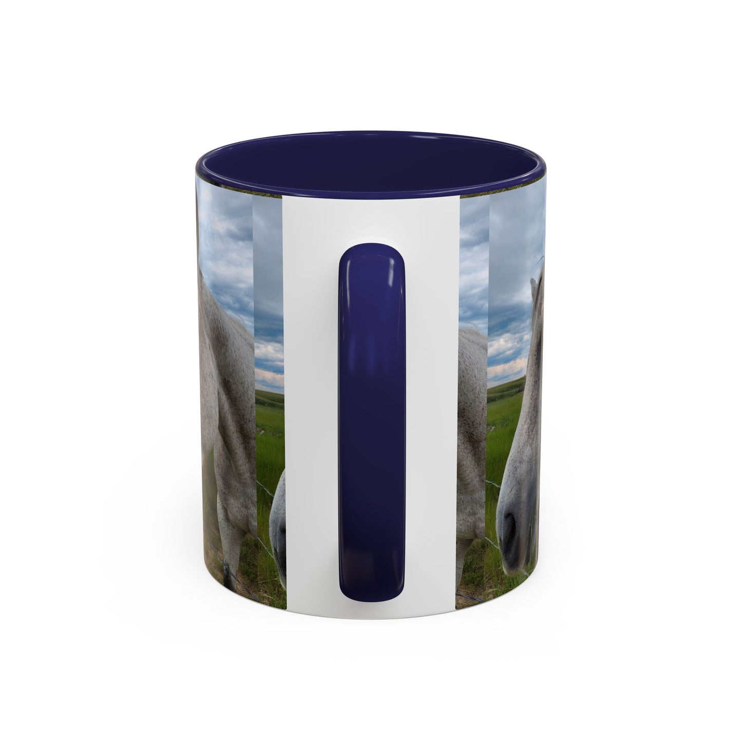 Majestic Horse Accent Coffee Mug - Perfect Gift for Animal Lovers