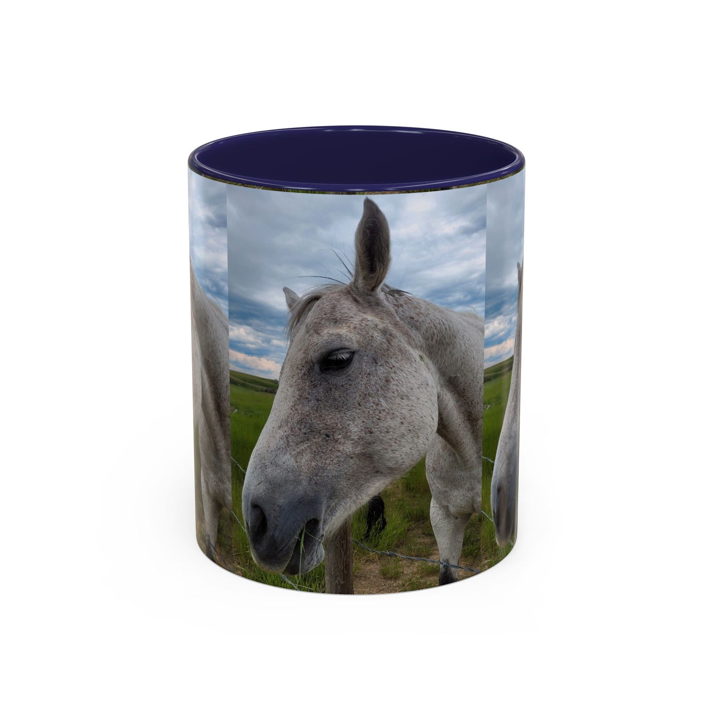 Majestic Horse Accent Coffee Mug - Perfect Gift for Animal Lovers