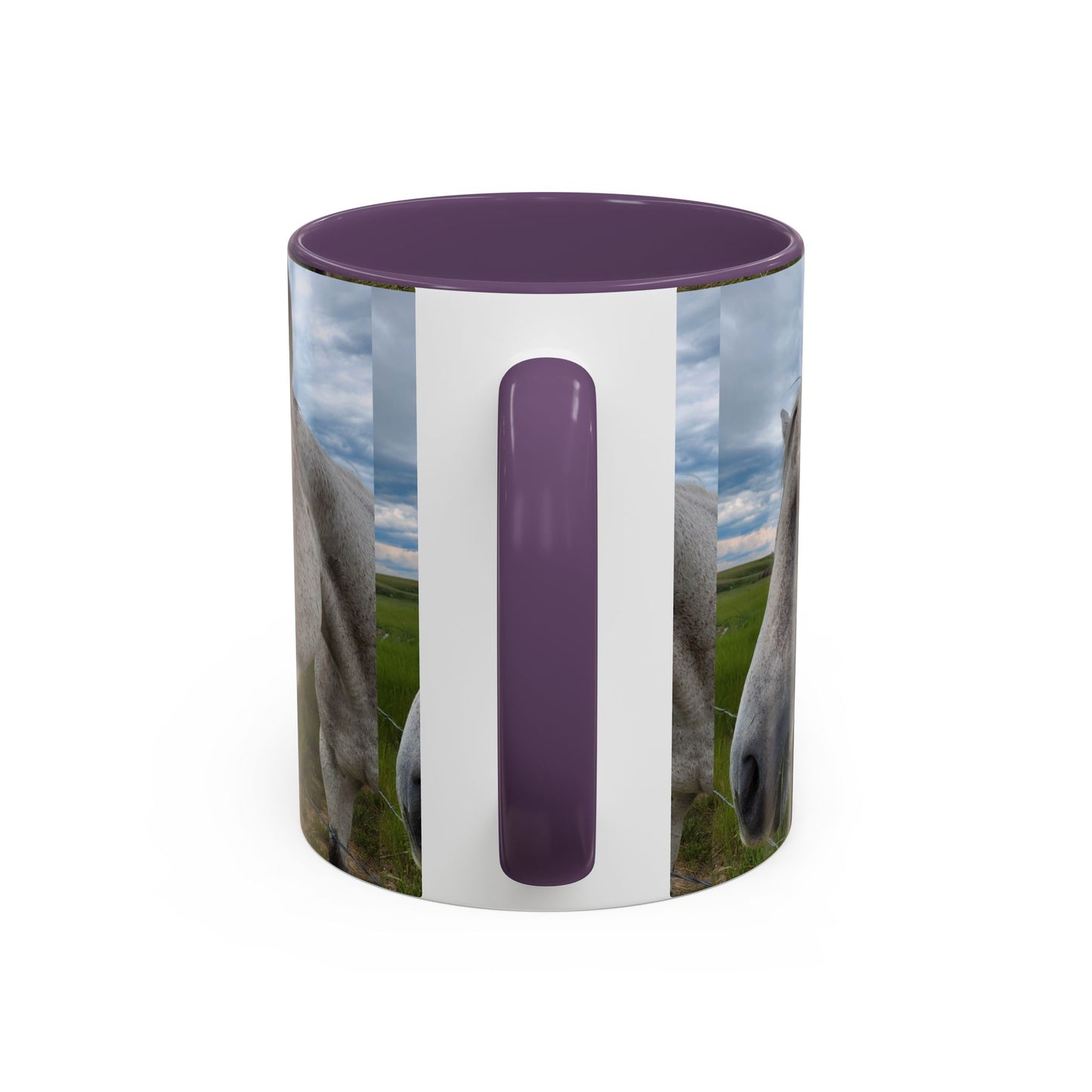 Majestic Horse Accent Coffee Mug - Perfect Gift for Animal Lovers