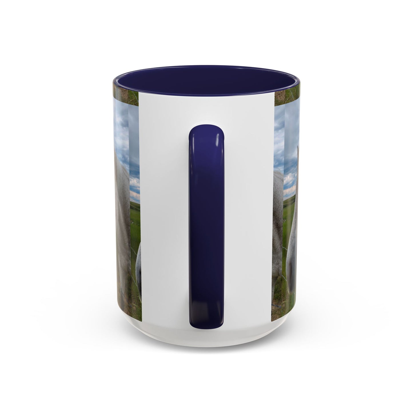 Majestic Horse Accent Coffee Mug - Perfect Gift for Animal Lovers