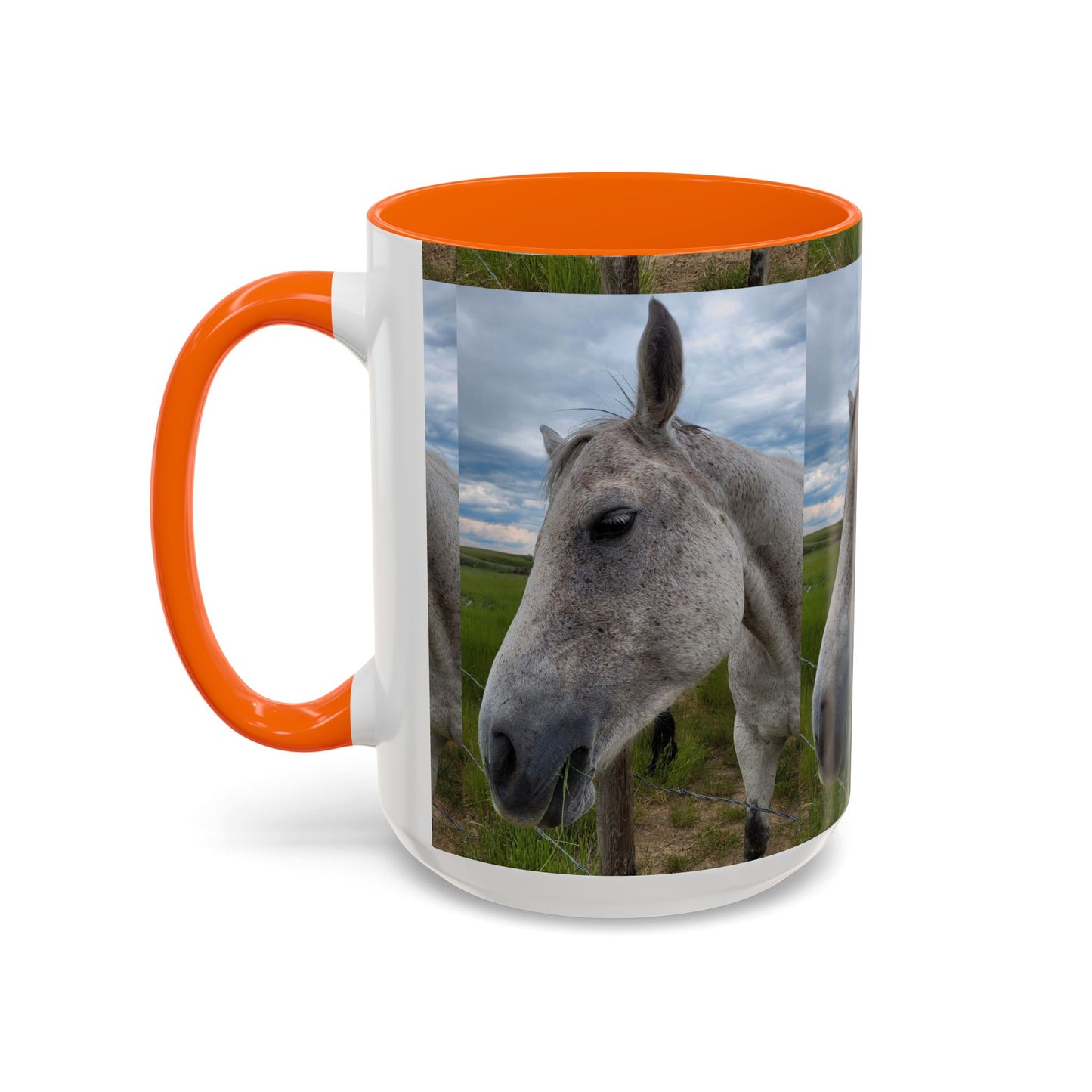 Majestic Horse Accent Coffee Mug - Perfect Gift for Animal Lovers