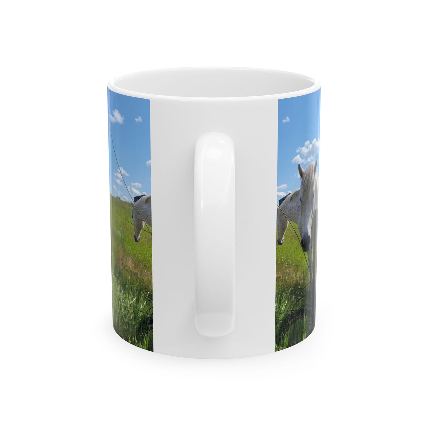 Majestic Horse Ceramic Mug - Perfect for Animal Lovers