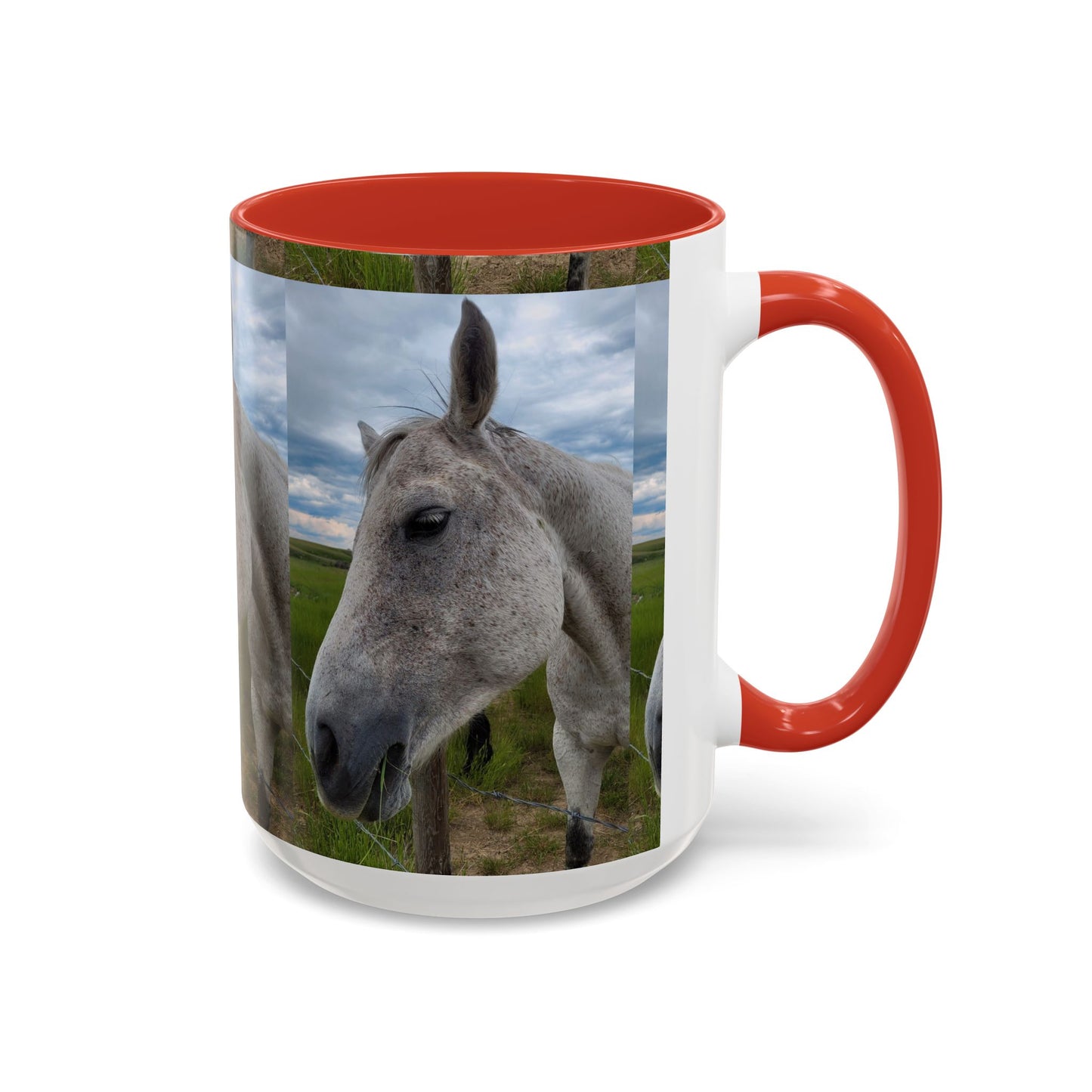 Majestic Horse Accent Coffee Mug - Perfect Gift for Animal Lovers