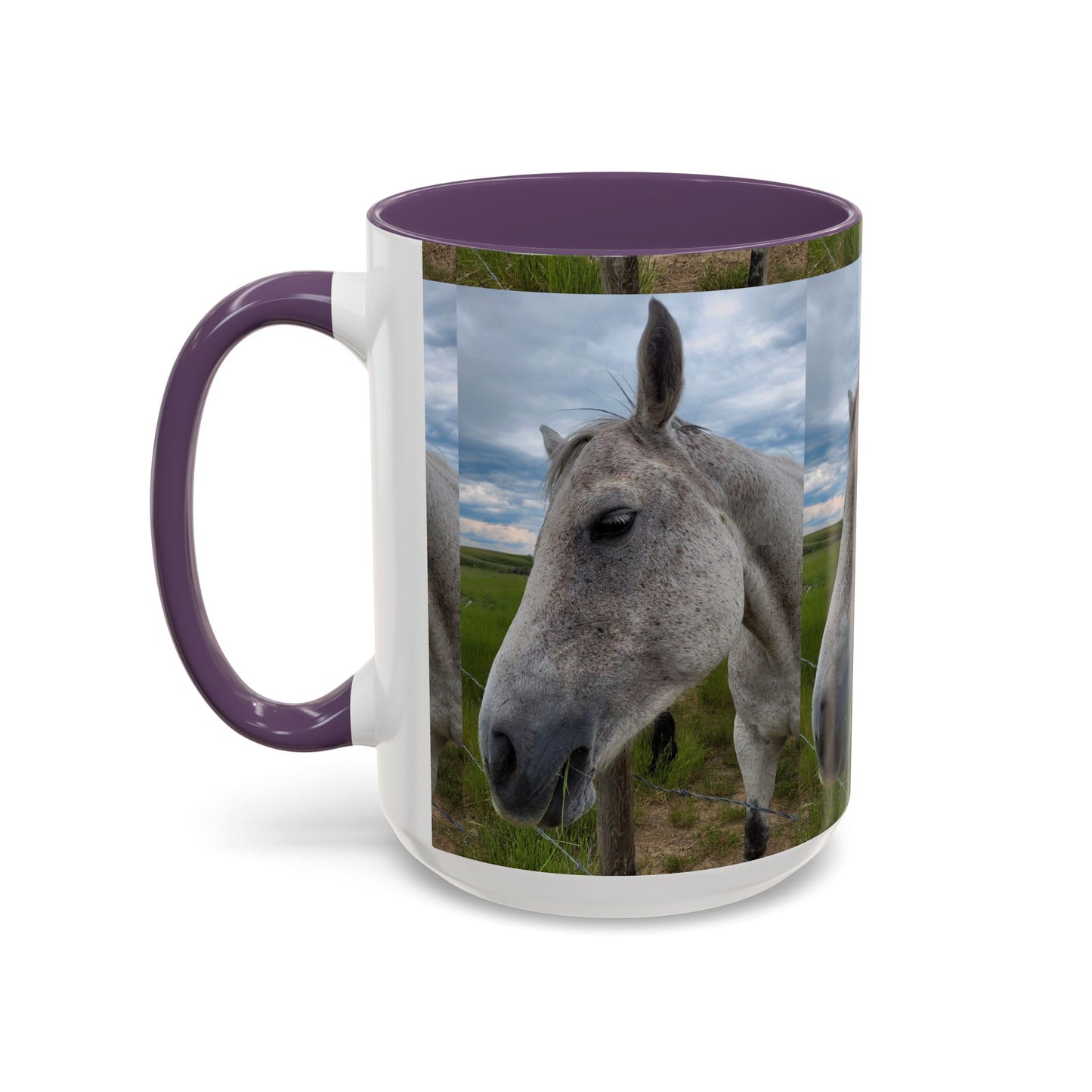 Majestic Horse Accent Coffee Mug - Perfect Gift for Animal Lovers