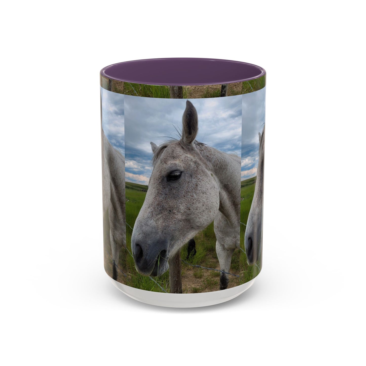 Majestic Horse Accent Coffee Mug - Perfect Gift for Animal Lovers