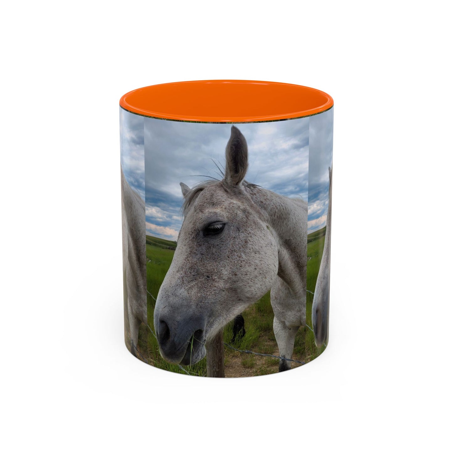 Majestic Horse Accent Coffee Mug - Perfect Gift for Animal Lovers