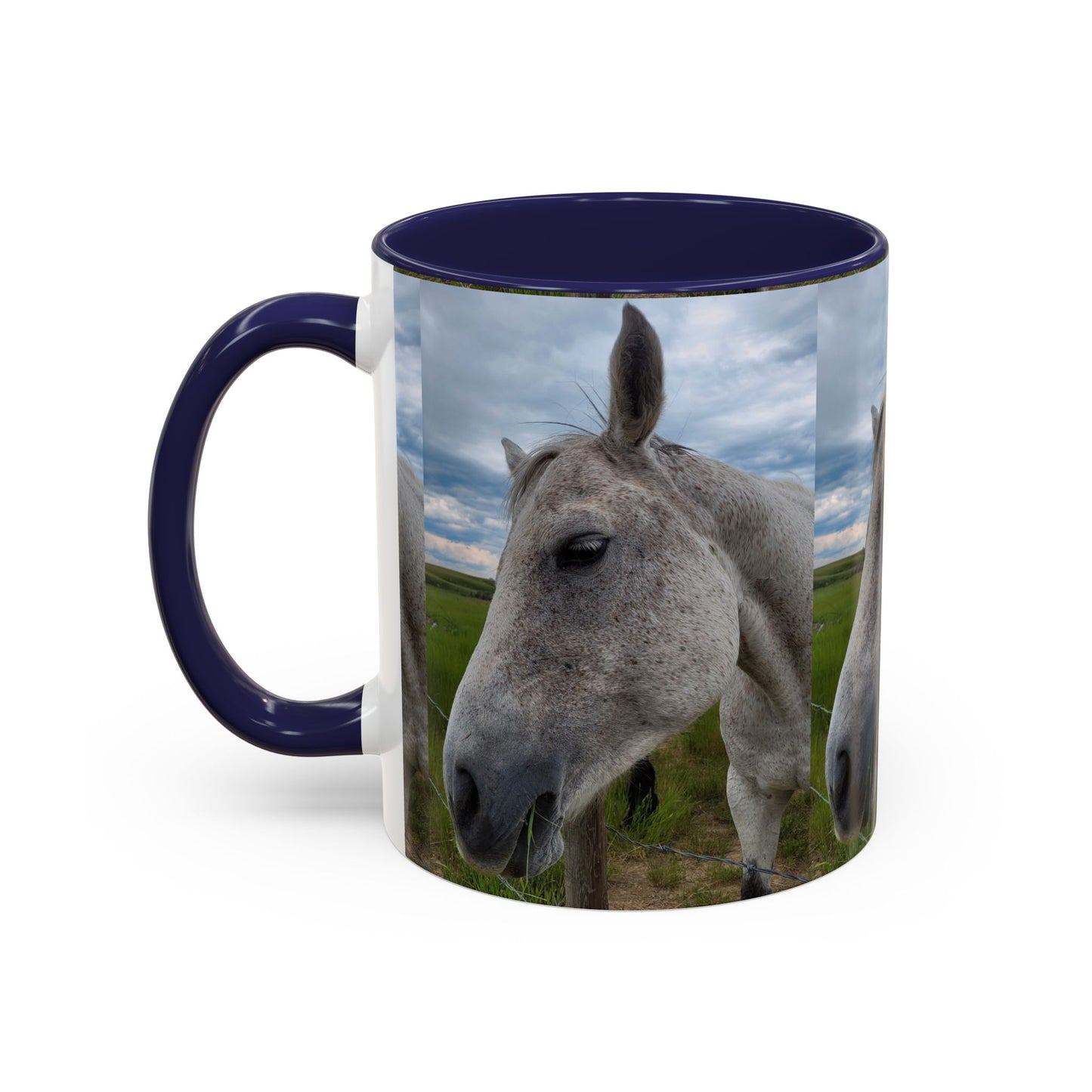 Majestic Horse Accent Coffee Mug - Perfect Gift for Animal Lovers