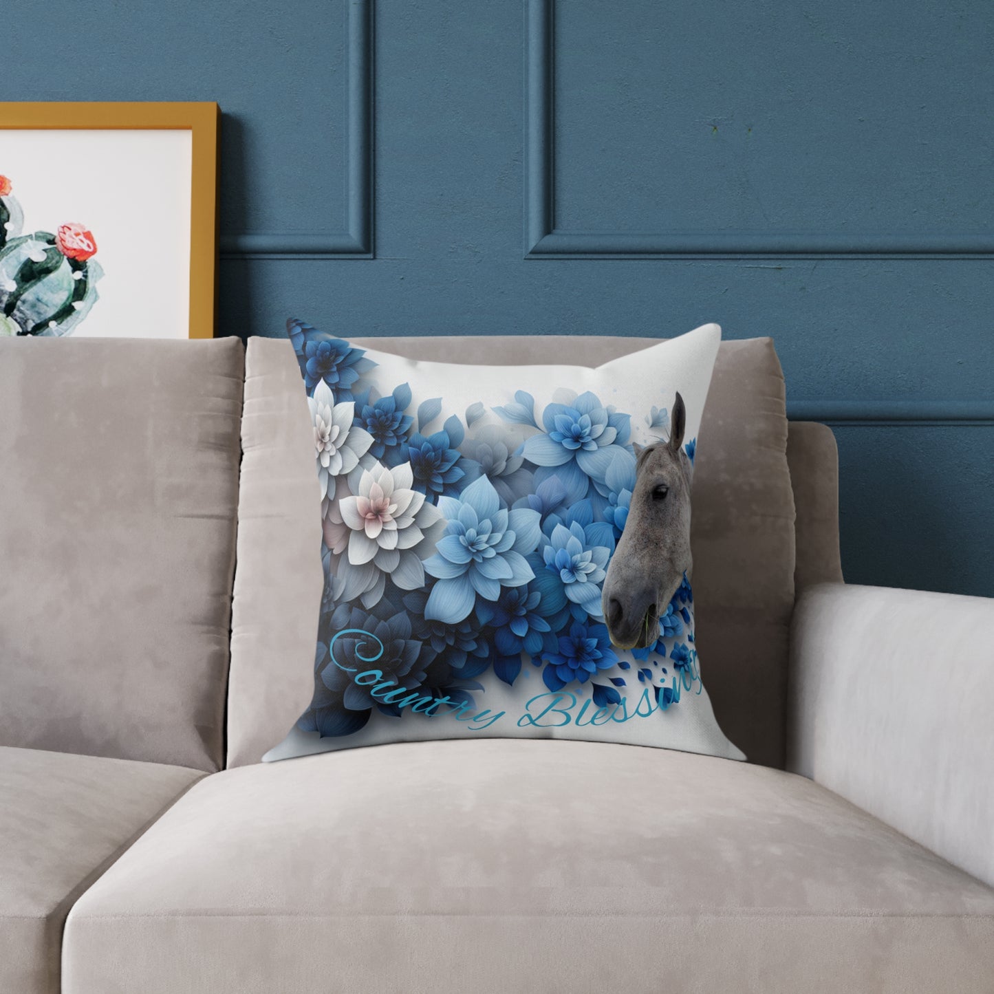 Country Blessings Equine Pillow