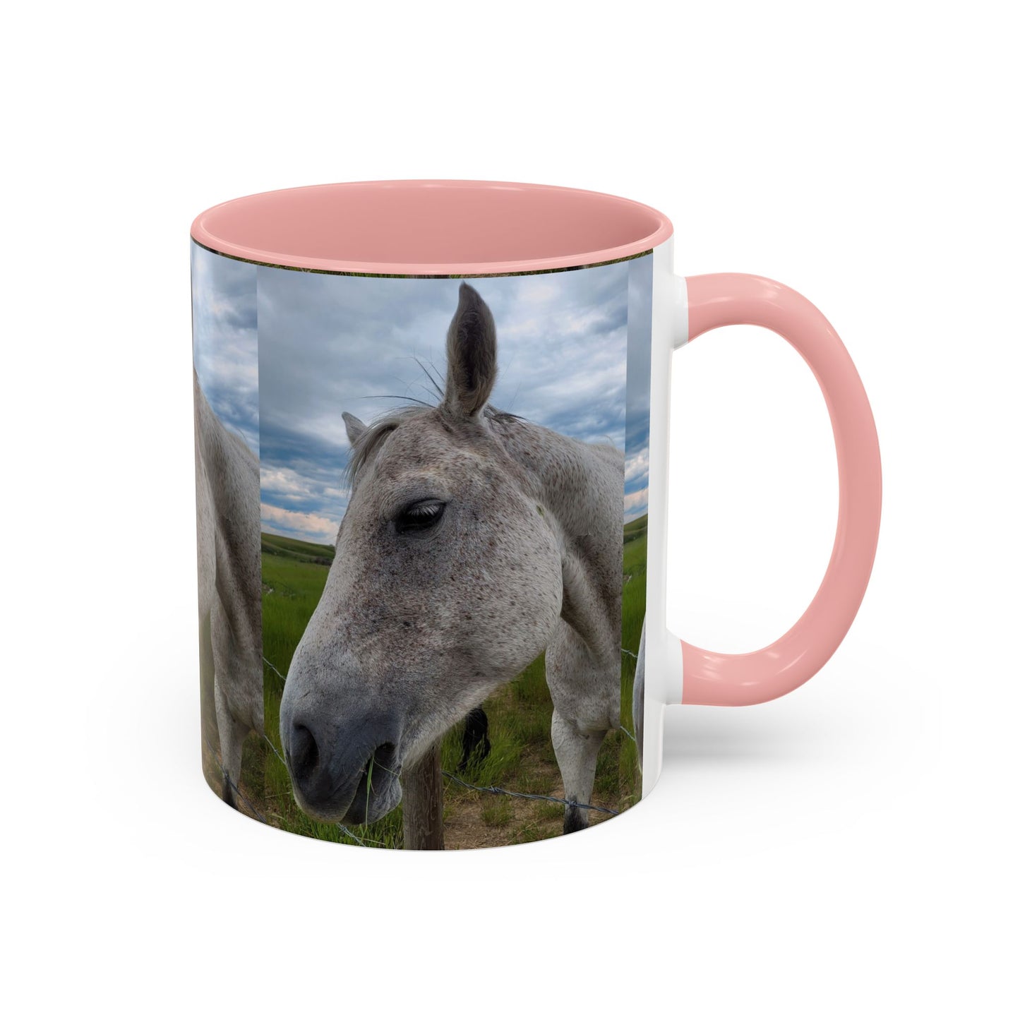 Majestic Horse Accent Coffee Mug - Perfect Gift for Animal Lovers