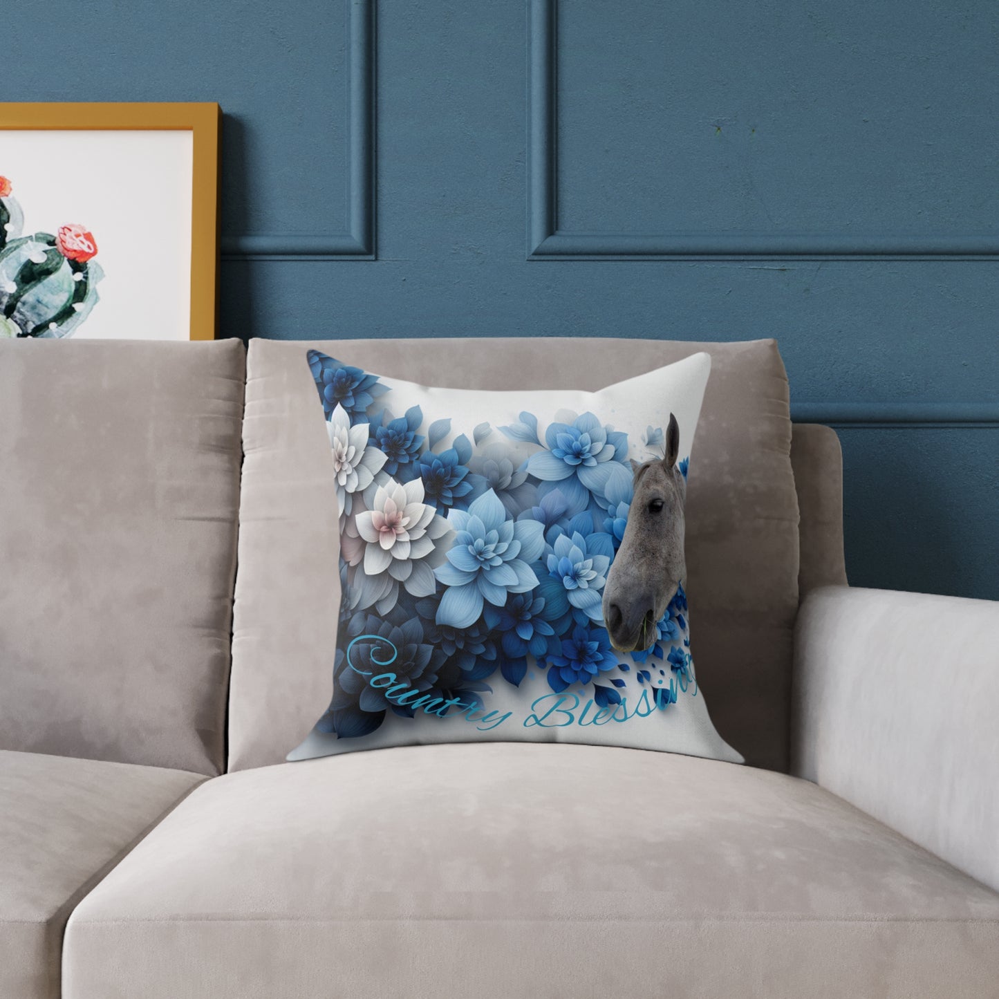 Country Blessings Equine Pillow