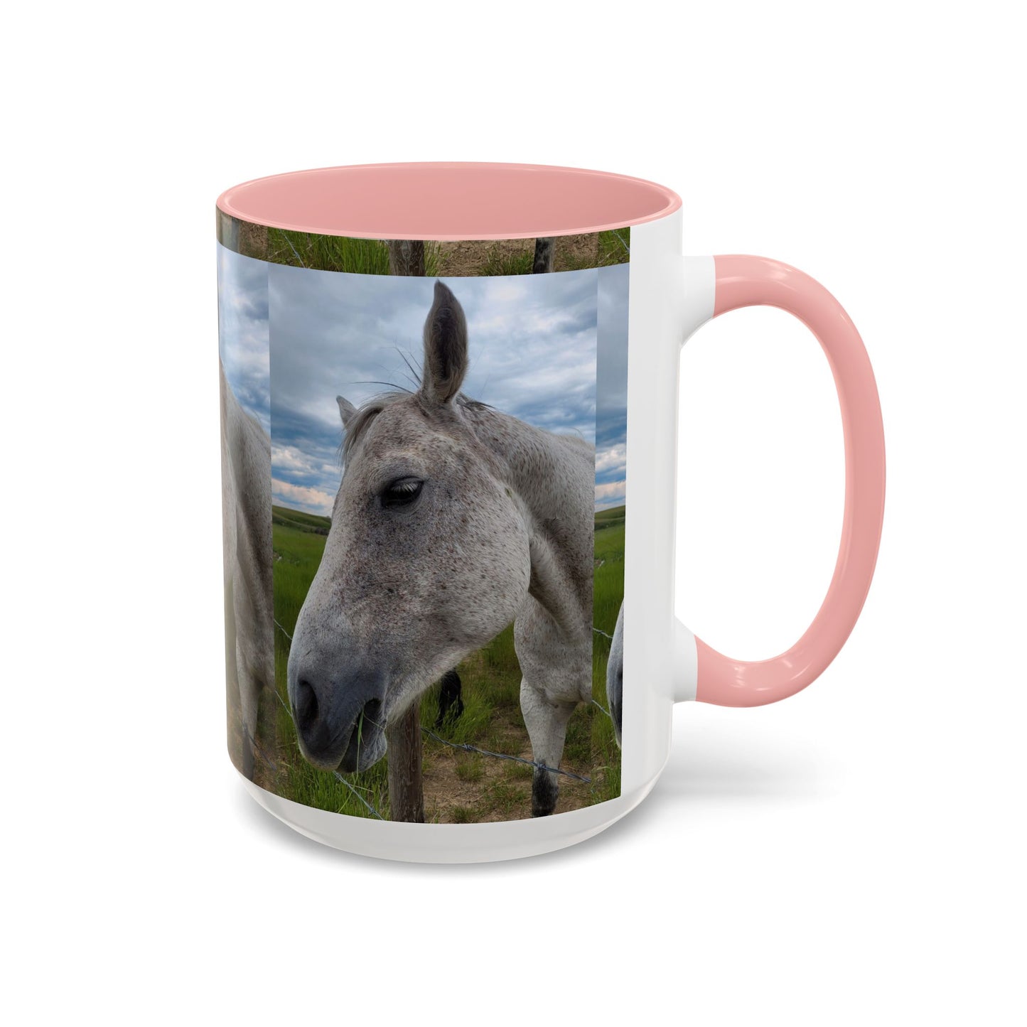 Majestic Horse Accent Coffee Mug - Perfect Gift for Animal Lovers