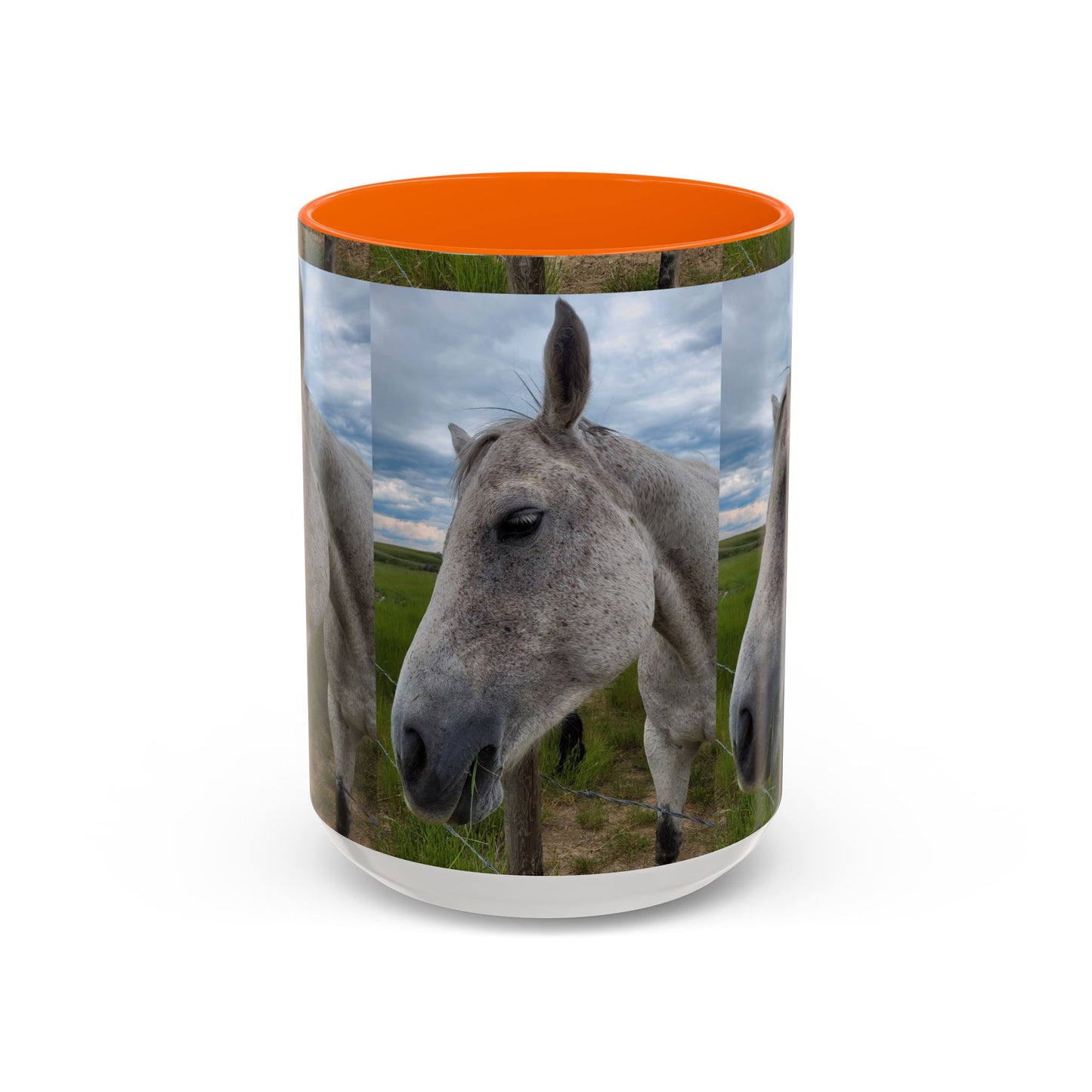 Majestic Horse Accent Coffee Mug - Perfect Gift for Animal Lovers