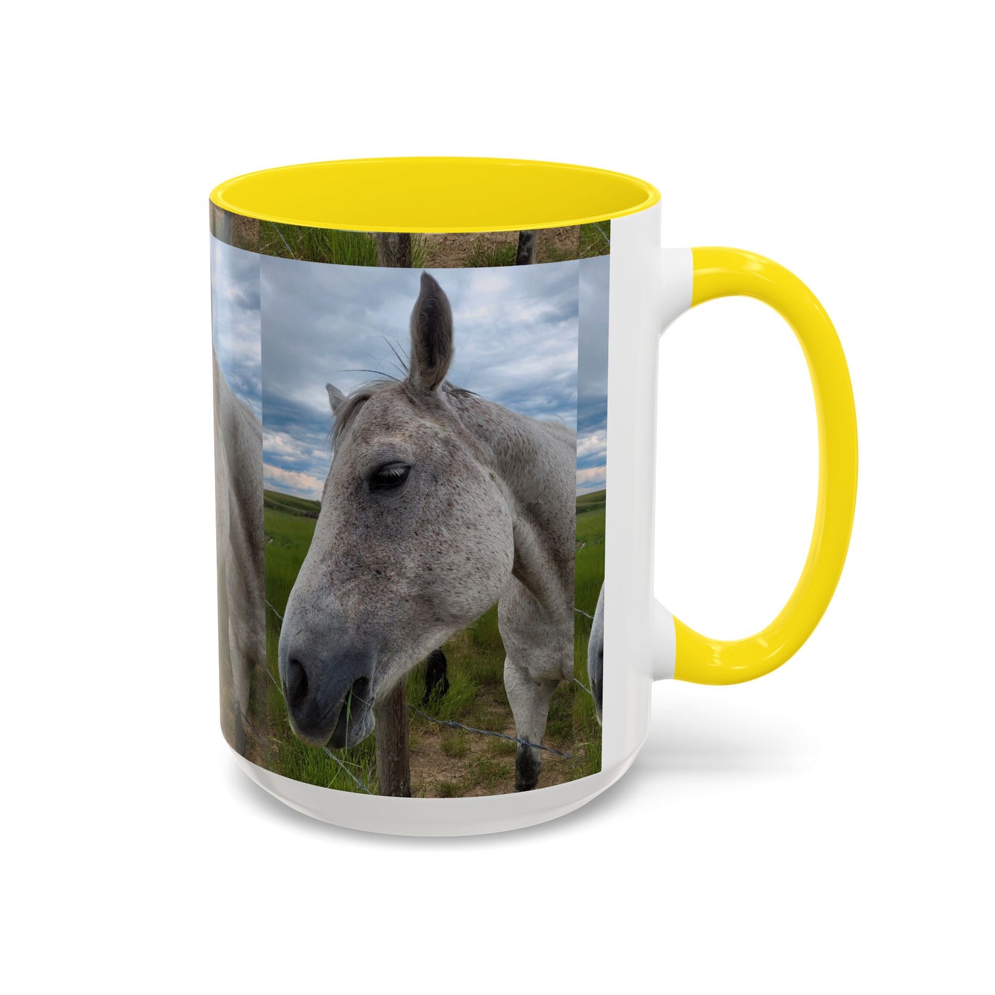Majestic Horse Accent Coffee Mug - Perfect Gift for Animal Lovers