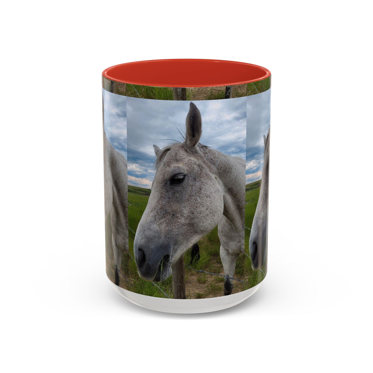 Majestic Horse Accent Coffee Mug - Perfect Gift for Animal Lovers