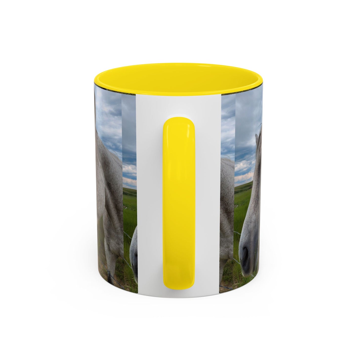 Majestic Horse Accent Coffee Mug - Perfect Gift for Animal Lovers