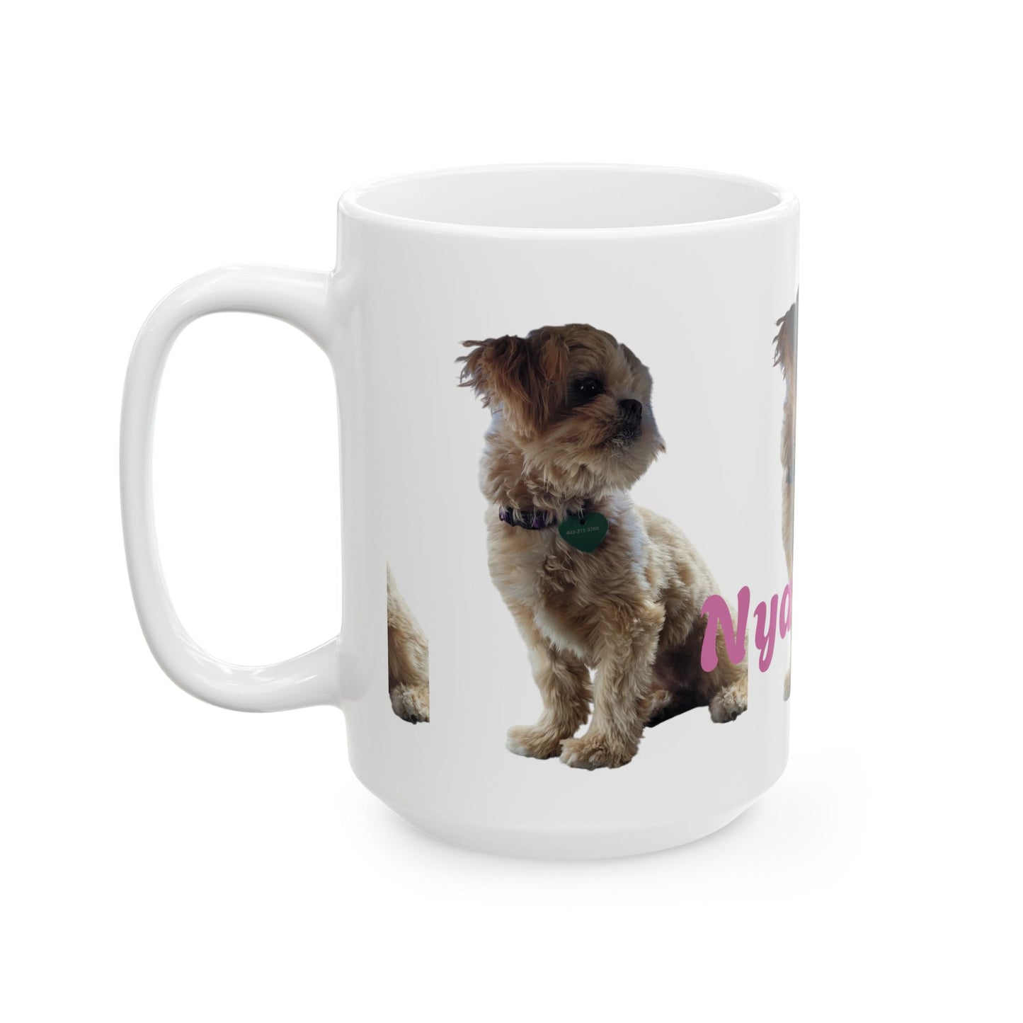 Personalized Dog Lover Ceramic Mug - 11oz & 15oz