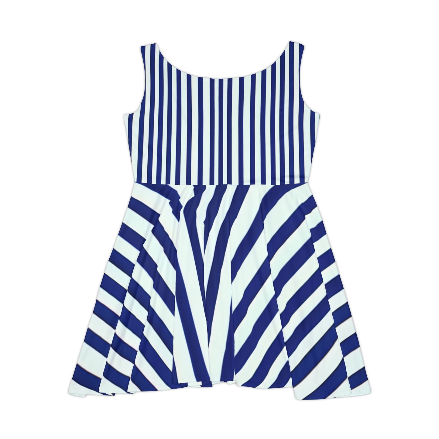 Nautical Stripe Asymetrical Dress