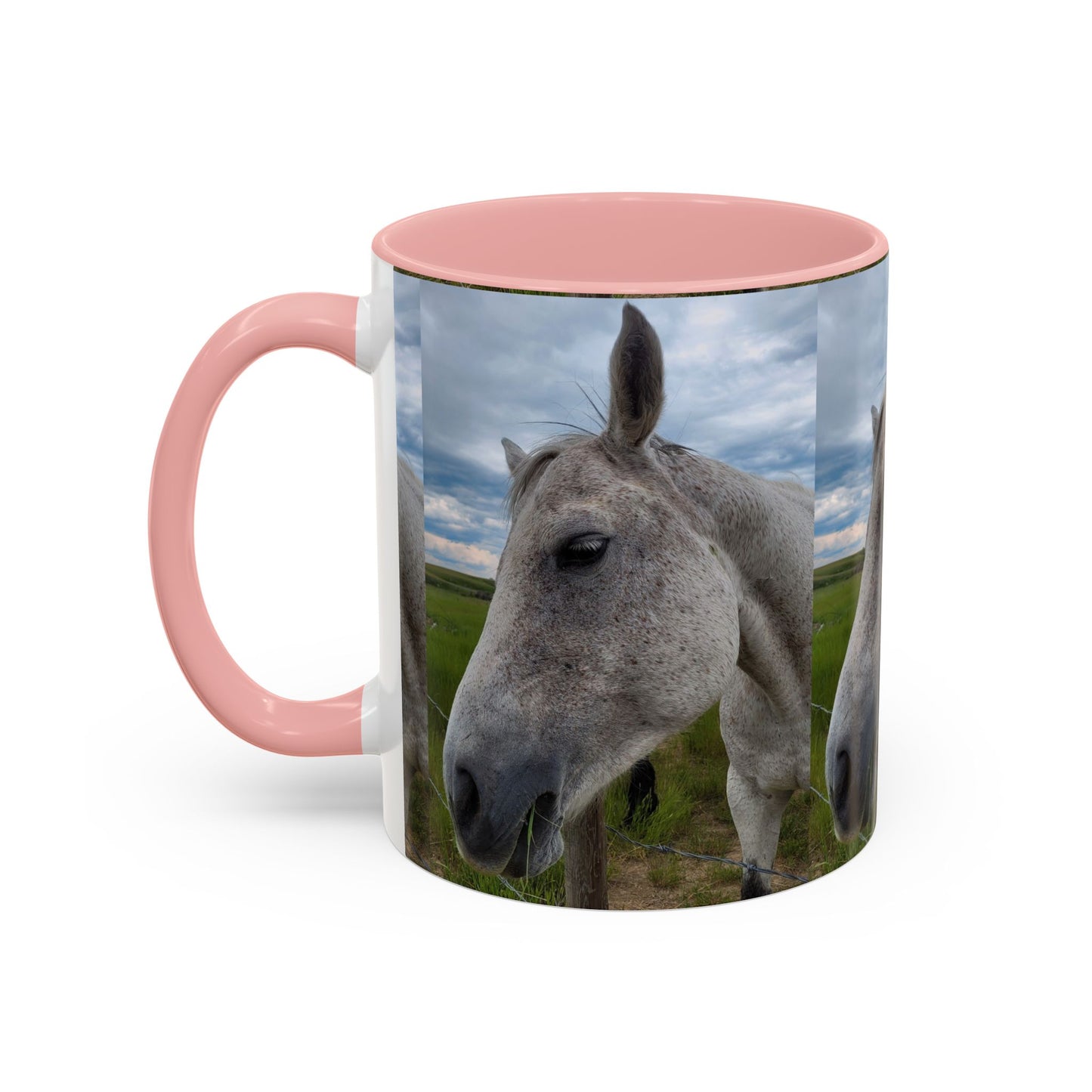 Majestic Horse Accent Coffee Mug - Perfect Gift for Animal Lovers