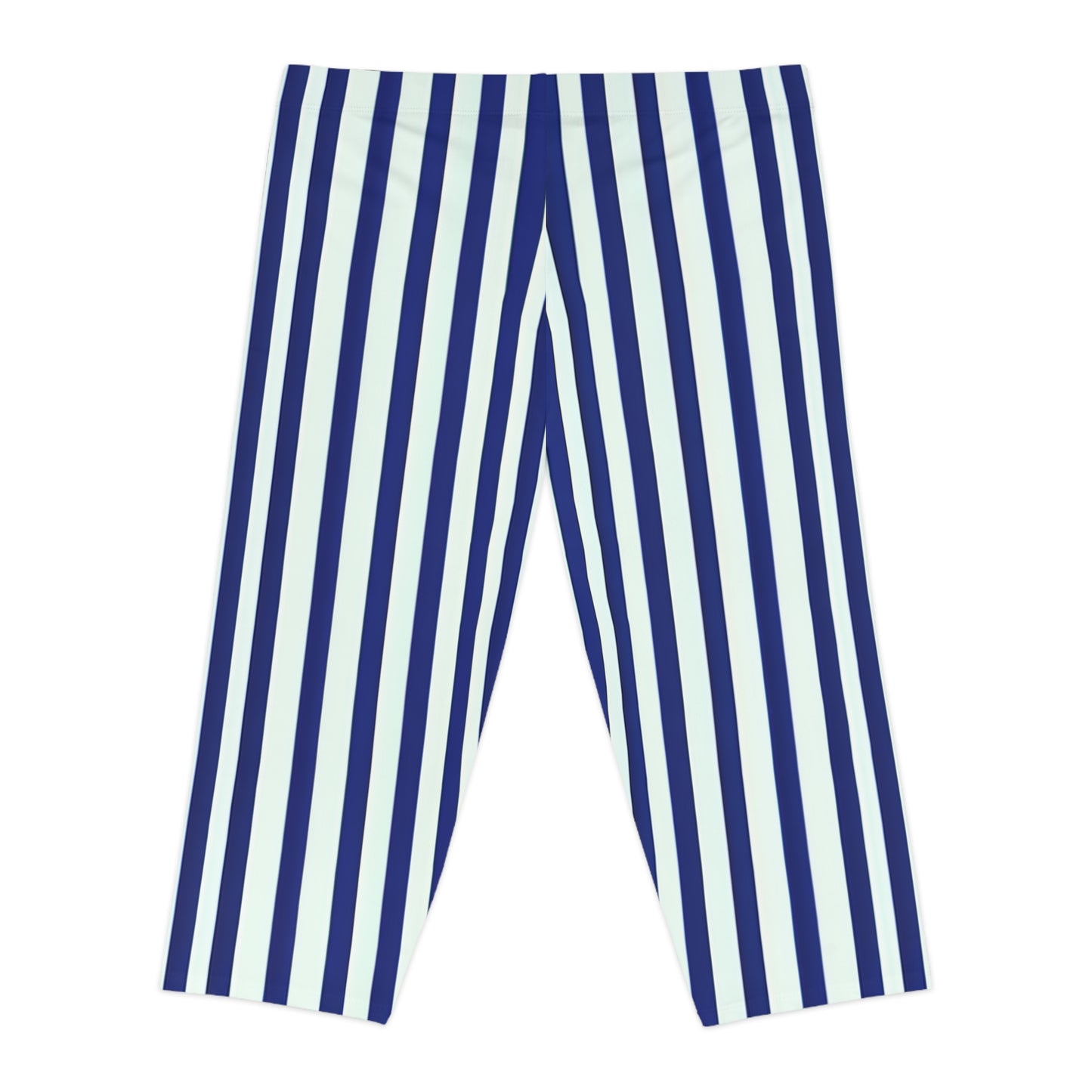 Nautical Striped Women's Capri