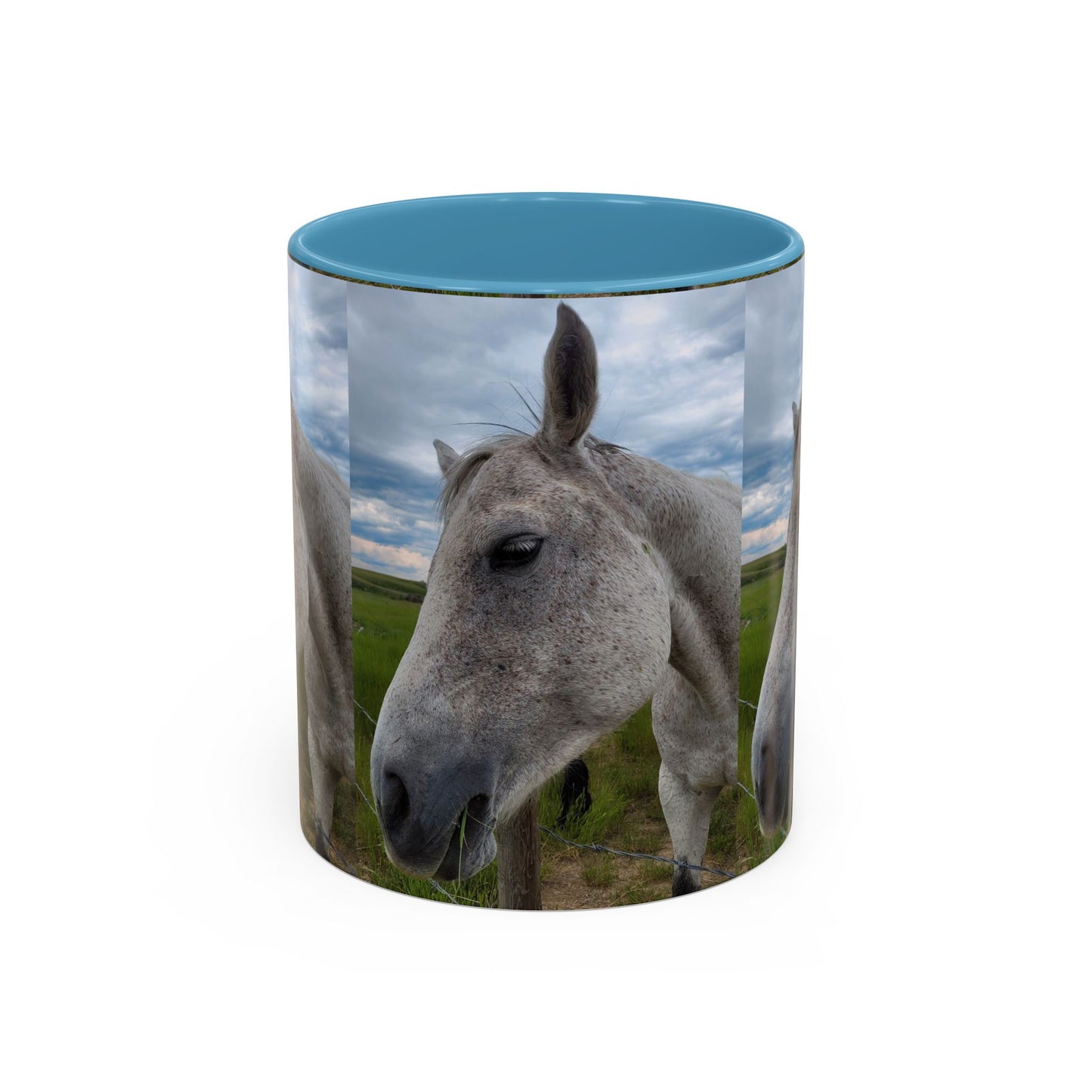 Majestic Horse Accent Coffee Mug - Perfect Gift for Animal Lovers