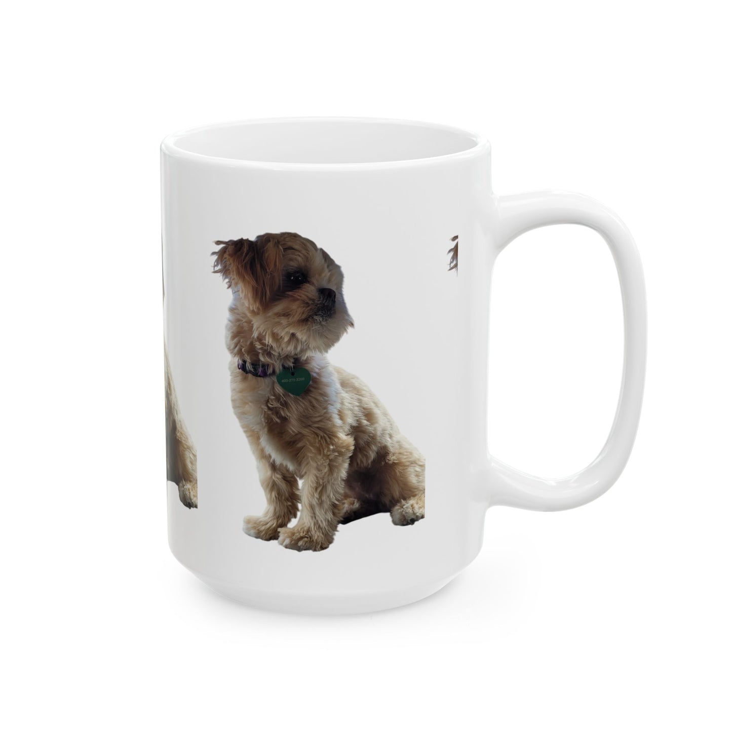 Personalized Dog Lover Ceramic Mug - 11oz & 15oz