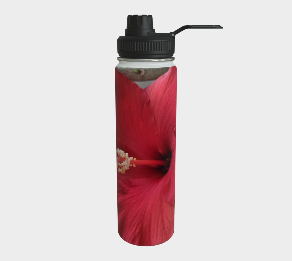 Hibiscus Bloom Water Bottle