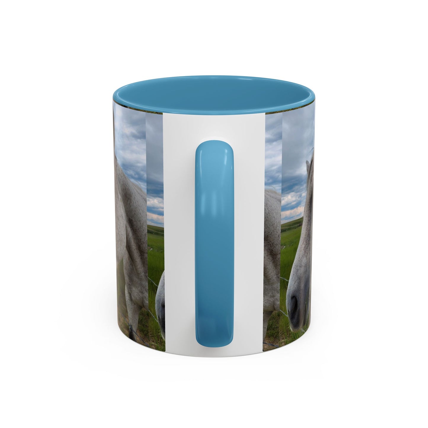 Majestic Horse Accent Coffee Mug - Perfect Gift for Animal Lovers