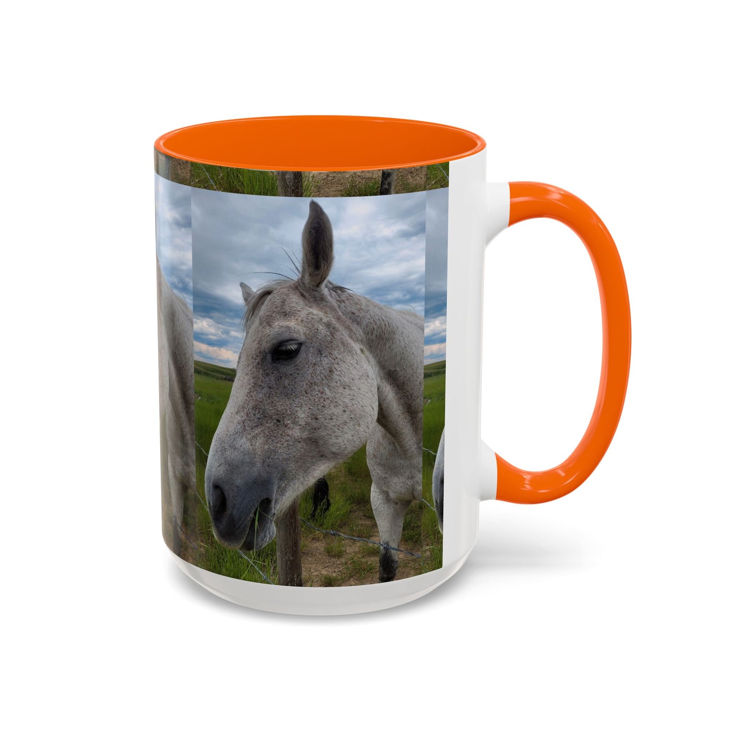 Majestic Horse Accent Coffee Mug - Perfect Gift for Animal Lovers
