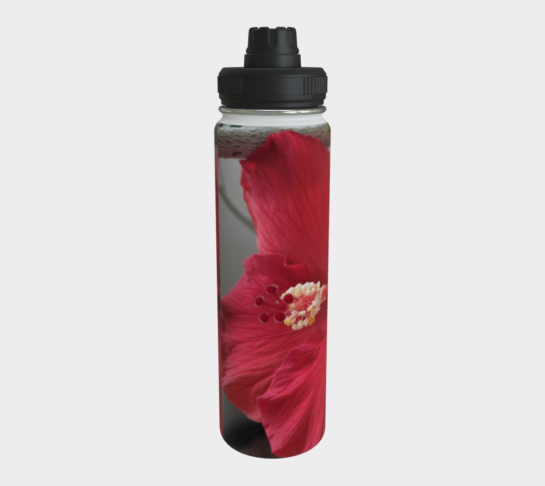 Hibiscus Bloom Water Bottle