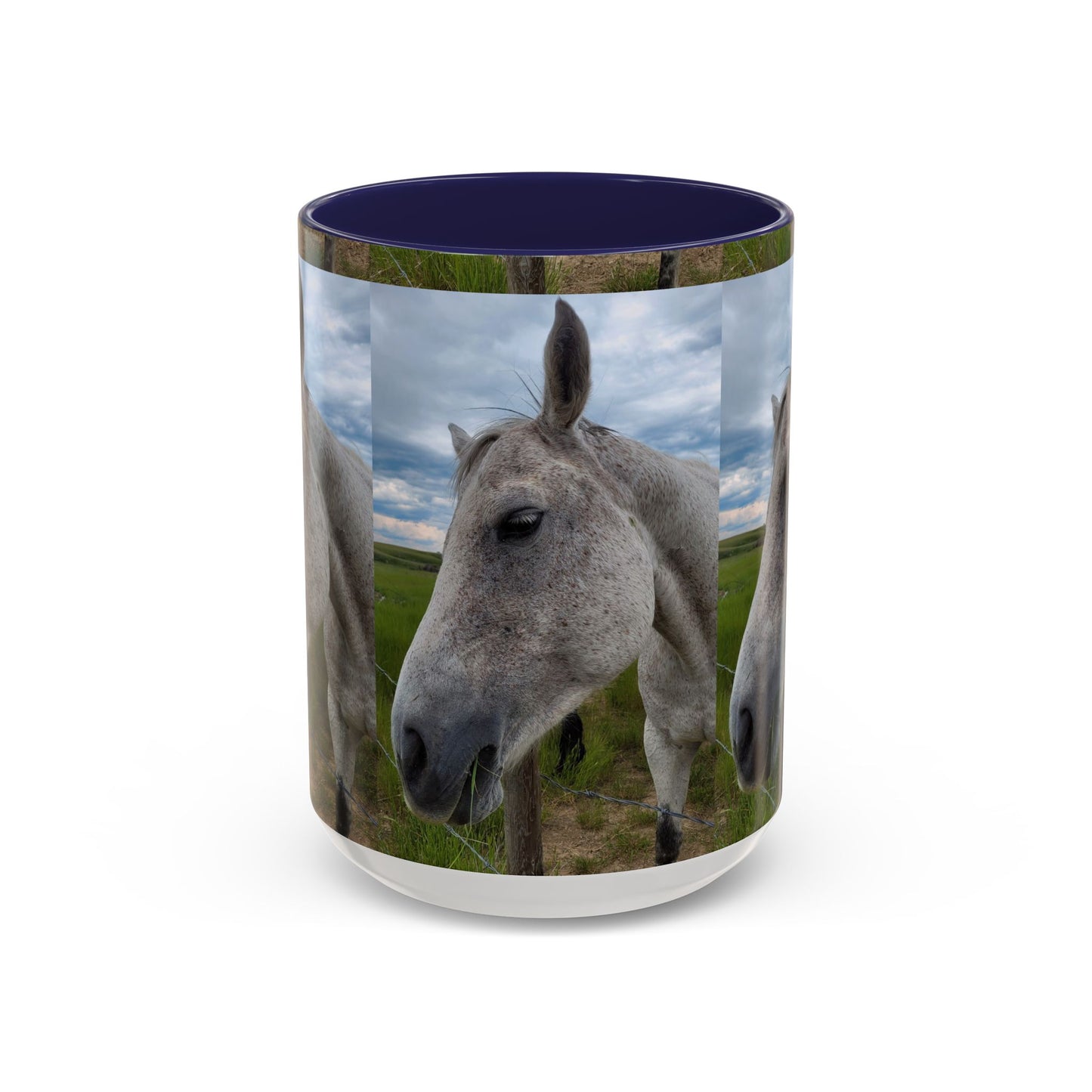 Majestic Horse Accent Coffee Mug - Perfect Gift for Animal Lovers