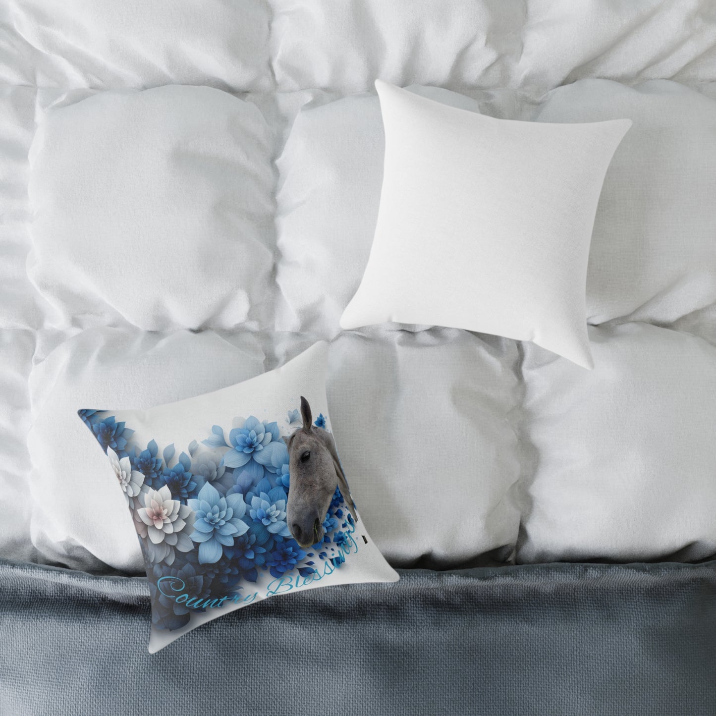 Country Blessings Equine Pillow