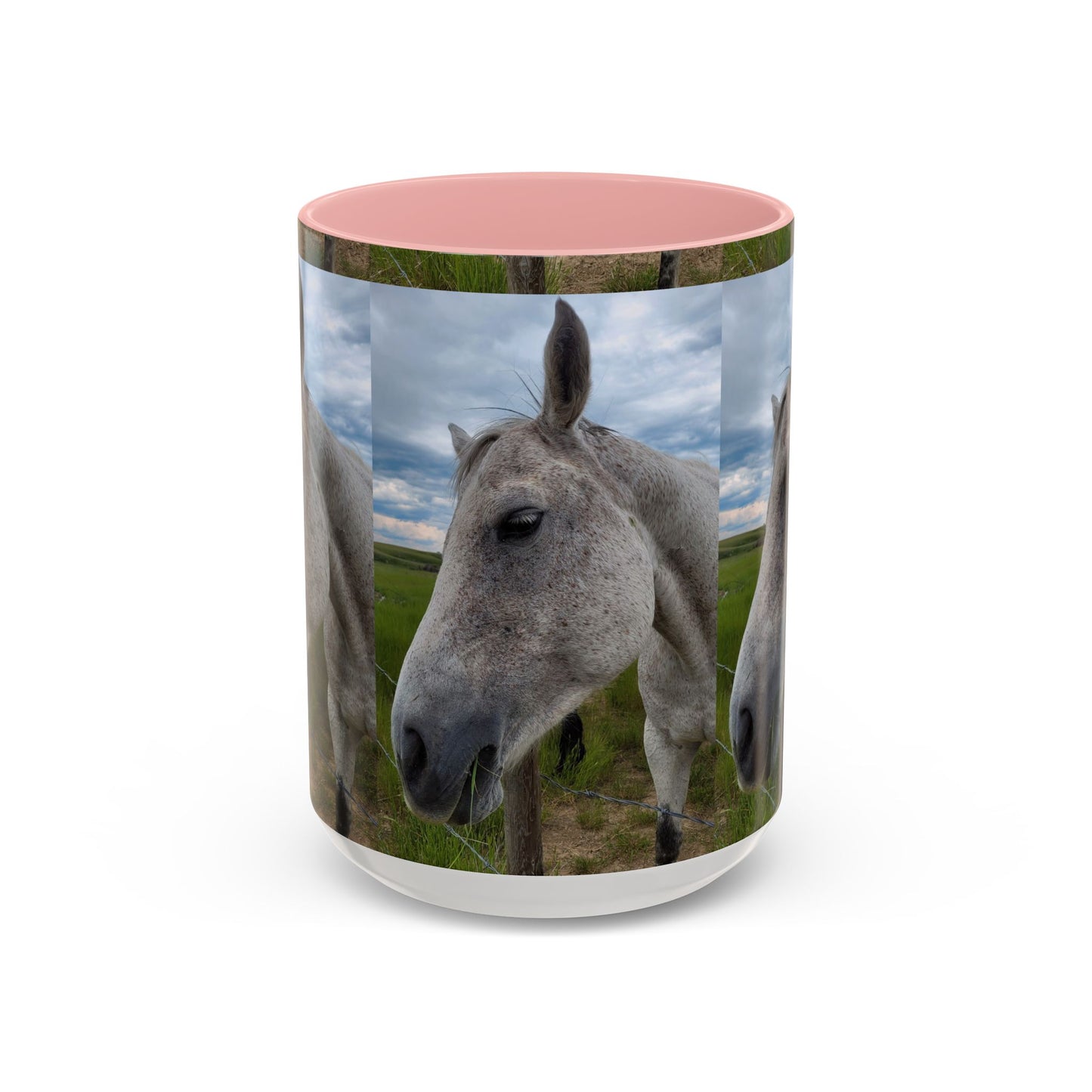 Majestic Horse Accent Coffee Mug - Perfect Gift for Animal Lovers