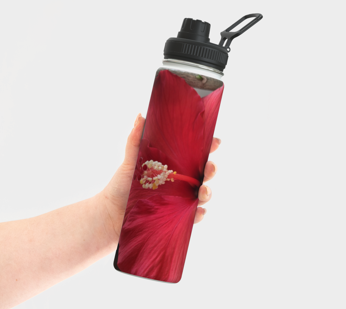 Hibiscus Bloom Water Bottle