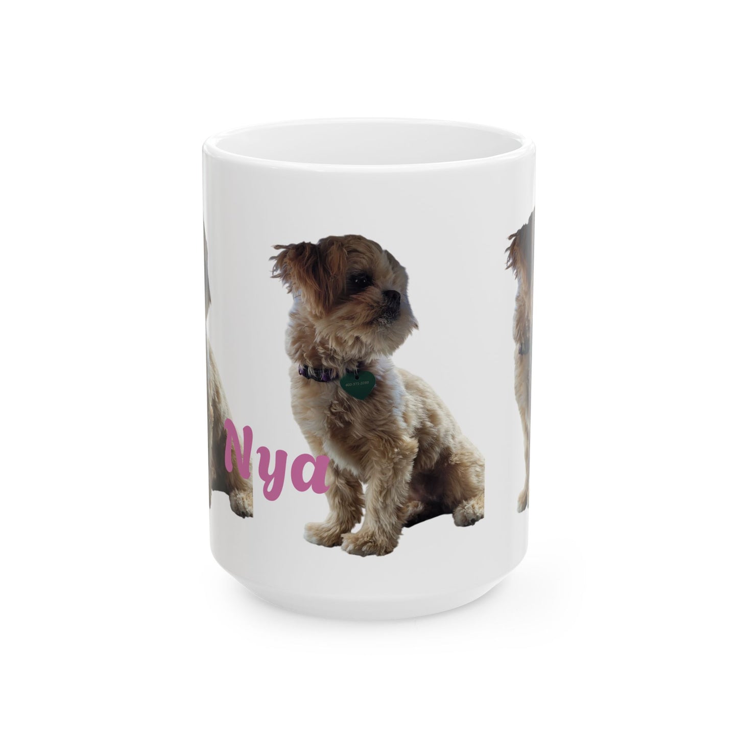 Personalized Dog Lover Ceramic Mug - 11oz & 15oz