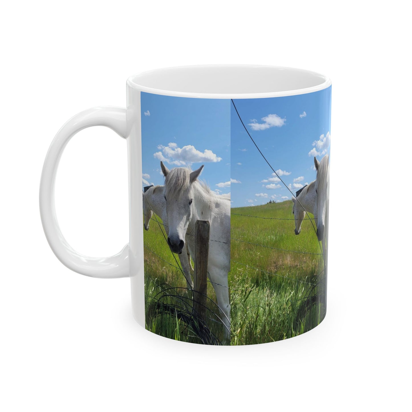 Majestic Horse Ceramic Mug - Perfect for Animal Lovers